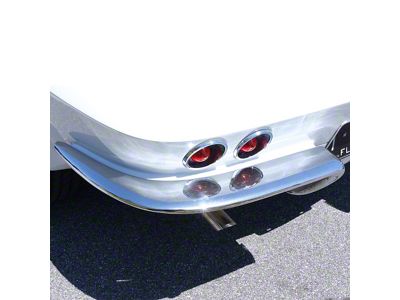 1963-1967 Corvette Bumper Rear Left Show Quality