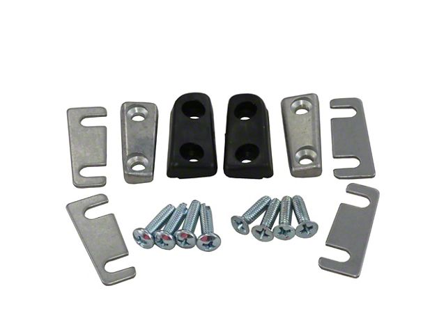 Convertible Lid/Door Alignment Wedges, 1963-1967 (Sting Ray Convertible)