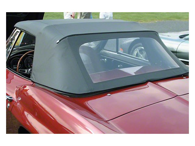 1963-1967 Corvette Convertible Top Black OEM (Sting Ray Convertible)