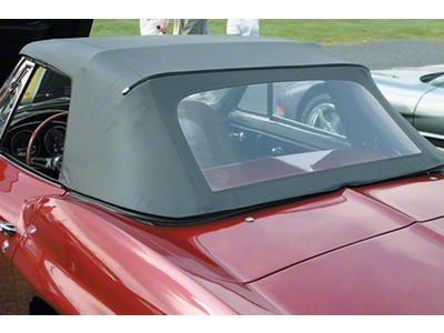 1963-1967 Corvette Convertible Top Black OEM (Sting Ray Convertible)