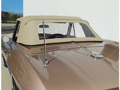 Convertible Top, Cloth, Tan, 1963-1967