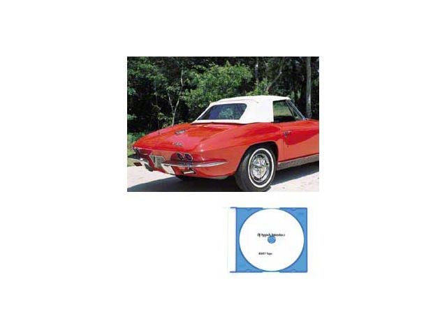 1963-1967 Corvette Convertible Top Installation DVD