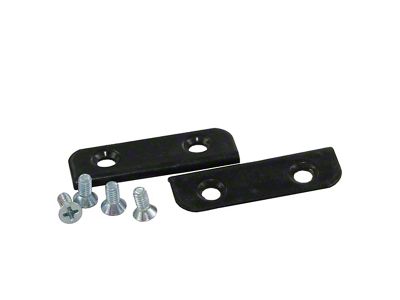 1963-1967 Corvette Convertible Top Strap Plates (Sting Ray Convertible)