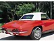 1963-1967 Corvette Convertible Top White (Sting Ray Convertible)