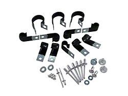 Cowl Wiring Harness J-clip Set, For Cars Without AC, 63-67 