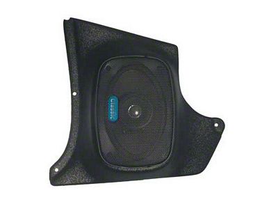 Custom Autosound 1963-1967 Corvette Kick Panels With High PerformanceSpeakers