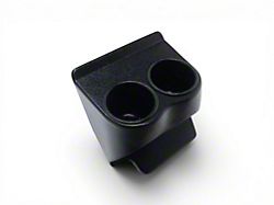 Double Drink Holder Travel Buddy Black (63-67 Corvette C2)