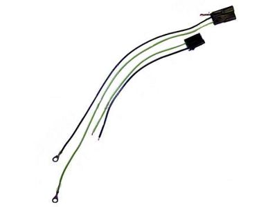 1963-1967 Corvette Front Speaker Wiring Harness Show Quality