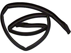 Hardtop Weatherstrip, Front Drip Seal, 1963-1967 (Sting Ray Sports Coupe)