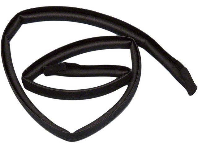 Hardtop Weatherstrip, Front Drip Seal, 1963-1967 (Sting Ray Sports Coupe)