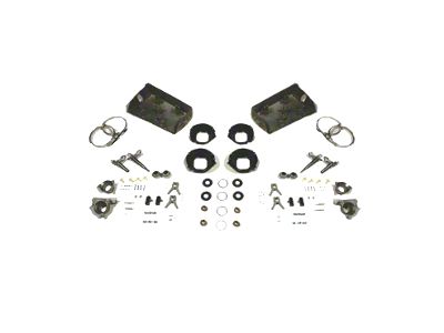 Complete Headlight Assembly Kit (63-67 Corvette C2)