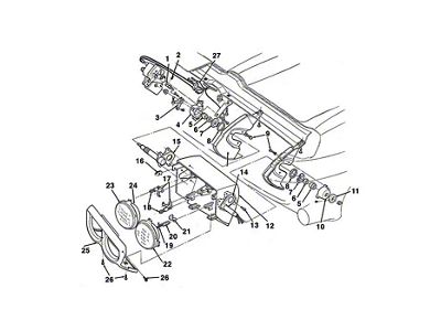 Complete Headlight Assembly Kit (63-67 Corvette C2)