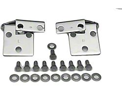 Hood Hinges Chrome (63-67 Corvette C2)