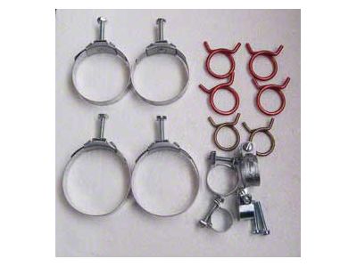 1963-1967 Corvette Hose Clamp Kit With 327ci Dated 3/66