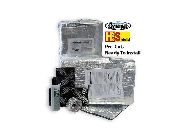 1963-1967 Corvette Quiet Ride Solutions Insulation Floor Kit Convertible