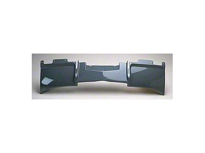 OPR Rear Exhaust Filler Panel; Unpainted (63-67 Corvette C2)
