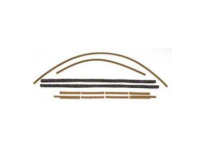 Tack Strip Kit, Top, Convertible, 1963-1967 (Sting Ray Convertible)