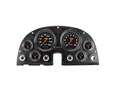 1963-1967 Corvette Updated Classic Instruments Gauge Kit Velocity Black Series