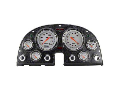 1963-1967 Corvette Updated Classic Instruments Gauge Kit Velocity White Series