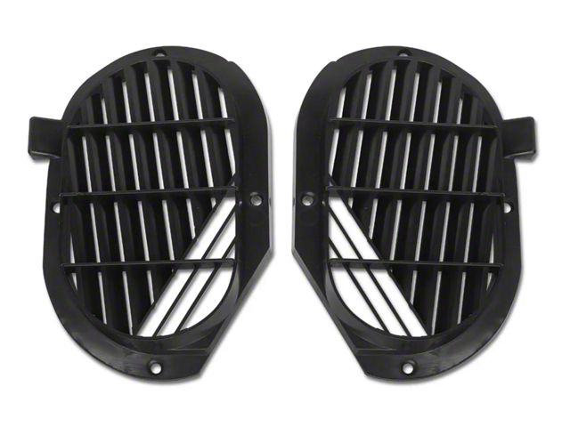 1963-1967 Corvette Vent Grilles Kick Panel