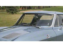 1963-1967 Corvette Windshield Clear Non-Date Coded