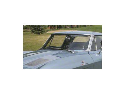 1963-1967 Corvette Windshield Clear Non-Date Coded