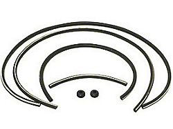 1963-1967 Corvette Windshield Washer Hose Kit Without Air Conditioning 