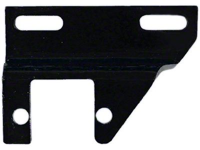 1963-1968 Corvette Alternator Bracket Small Block Lower ChromeWithHeaders