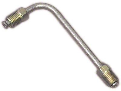 1963-1968 Corvette Brake Line Left Front Block To Hose Steel