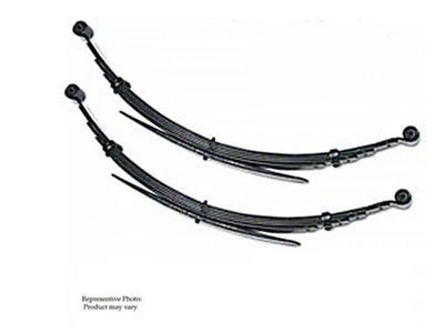 1963-1972 Chevy Truck Leaf Springs, Rear-Stock Height