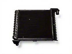 CA 4-Row Pin Mount Radiator; Copper/Brass (62-72 Small Block V8 Corvette C2 & C3 w/o Automatic Transmission or A/C)