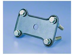 Leaf Spring Center Mounting Plate Kit,w/9/16Bolts, 63-78 