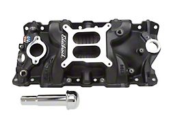 1963-1979 Nova Edelbrock 27033 Intake Manifold Performance Eps Small Block W/Oil Fill Tube/Breather Black