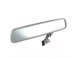 12 Inside Rear View Mirror with Map Light, Silver (53-82 Corvette C1, C2 & C3)