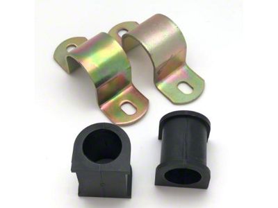 1963-1982 Corvette Addco Sway Bar Bushings With Brackets 1-1/8 Front And Rear Polyurethane