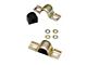 1963-1982 Corvette Addco Sway Bar Bushings With Brackets 3/4 Front And Rear Polyurethane