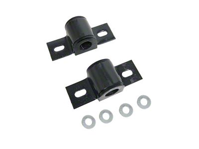 1963-1982 Corvette Addco Sway Bar Bushings With Brackets 7/8 Front And Rear Polyurethane