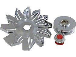 Alternator Fan And Single Groove Pulley (64-82 Corvette C2 & C3)