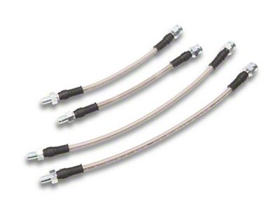OPR 1963-1982 Corvette Brake Hose Set Braided Stainless Steel