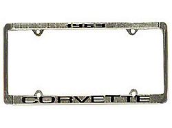 1963-1982 Corvette Chrome License Frame