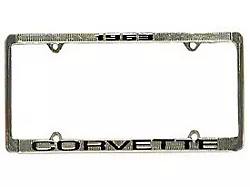 1963-1982 Corvette Chrome License Frame