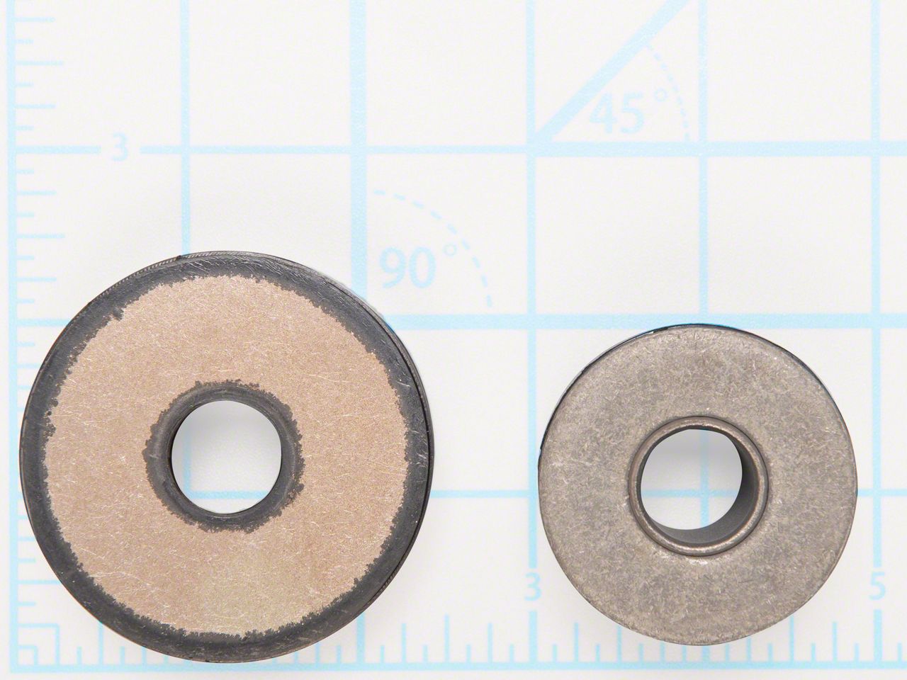 Ecklers Rear End Mount Cushion Kit; Rubber (63-82 Corvette