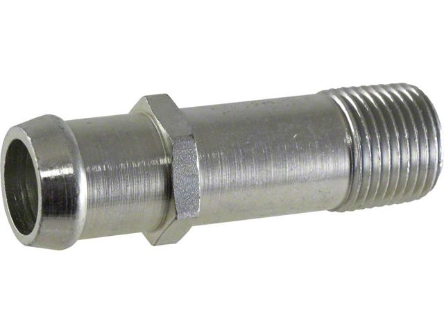 Heater Hose Nipple, With Air Conditioning, 1963-1982