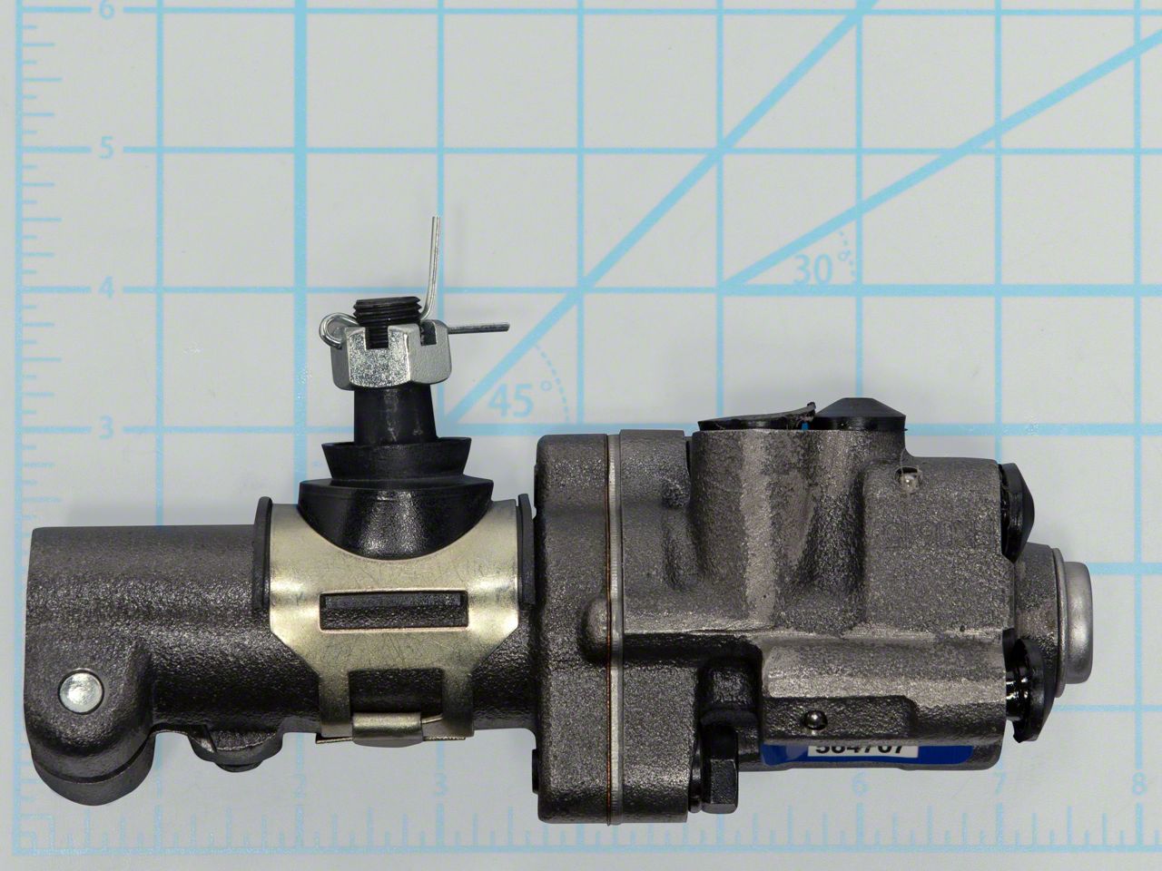 Ecklers Power Steering Control Valve; New (63-82 Corvette C2 & C3)