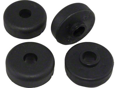 OPR Rear Spring Cushions; Polyurethane (63-82 Corvette C2 & C3_