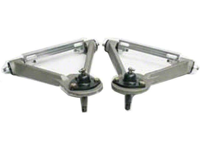 1963-1982 Corvette Upper Control Arms Aluminum Natural Finish WithHi-Performance Ball Joints