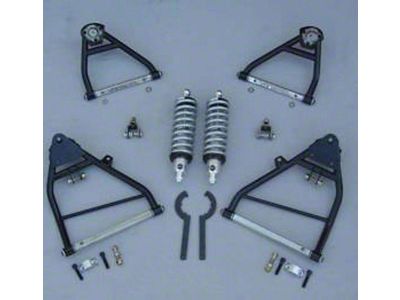 1963-1982 Corvette Van Steel Coilover Suspension Kit Single Adjustment 450Spring Rate