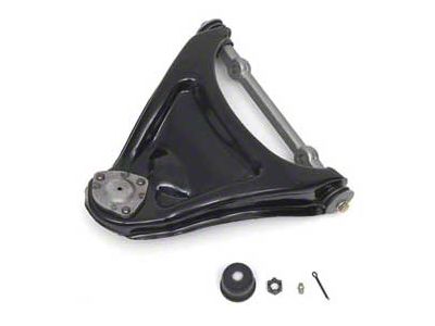 1963-1982 Corvette Van Steel Control Arm Upper Left Rebuilt With Rubber Bushings