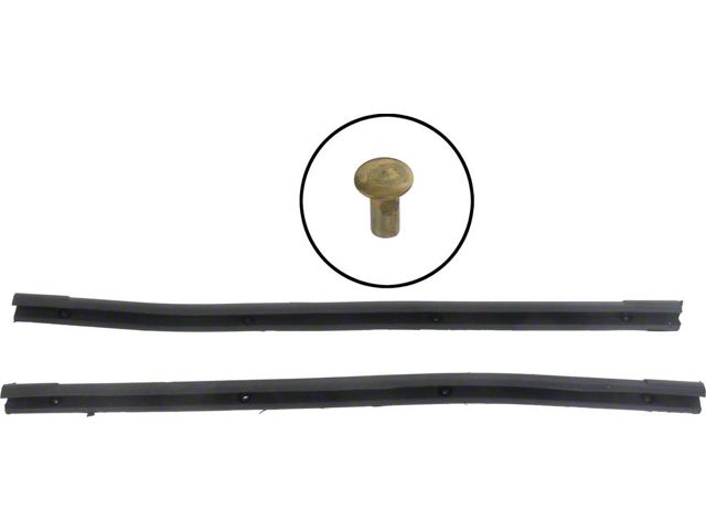 1963-64 Ford & Mercury Seals For Back Edge Of Vent Window