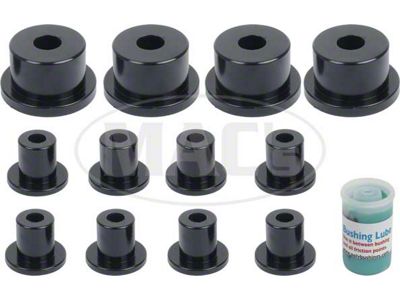 1963-64 Galaxie Rear Spring And Shackle Bushing Set